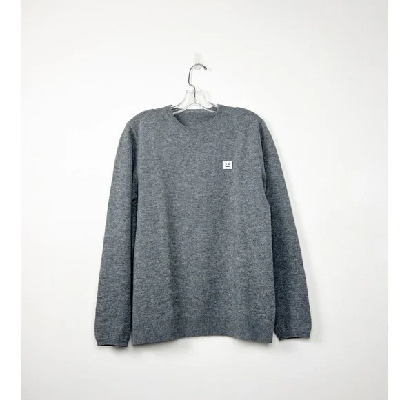 ACNE Heather Grey Pullover Sweater M